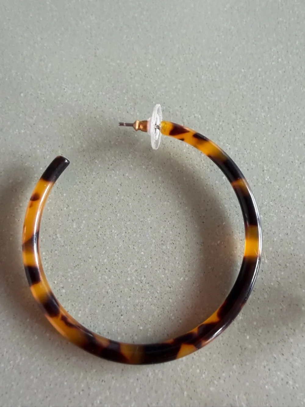 NWOT JCREW Tortoiseshell Hoop Earrings - Women Jewelry